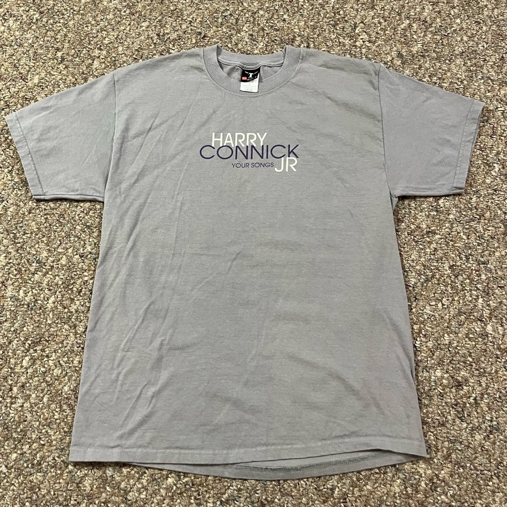 🎸 '09 Harry Connick Junior Artist Your Songs Album Thick Cotton Retro Tee Shirt - Picture 2 of 10